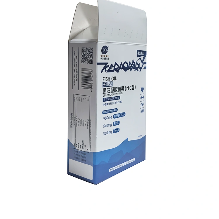White Cardboard Supplement Boxes