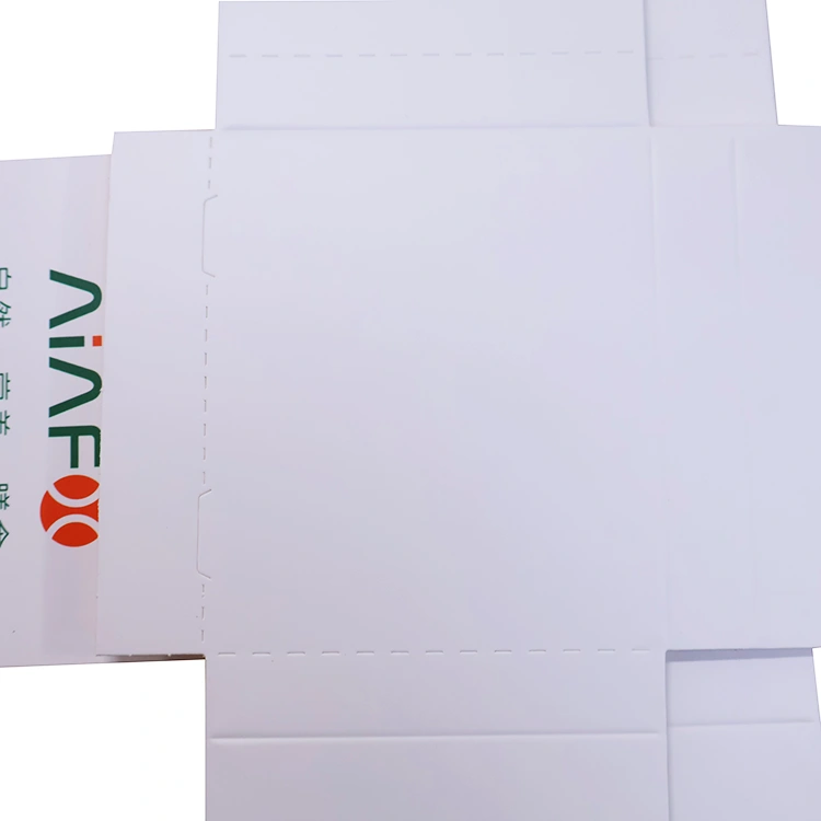 White Cardboard Folding Boxes