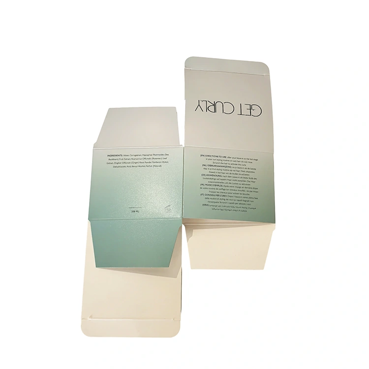 White Cardboard Cosmetic Boxes